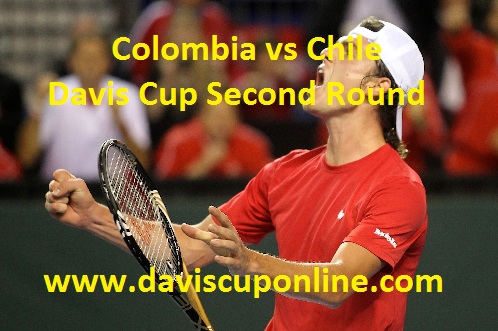 Colombia vs Chile Davis Cup Second Round live