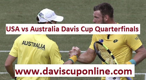 Usa Vs Australia Davis Cup Quarter Final Live Stream